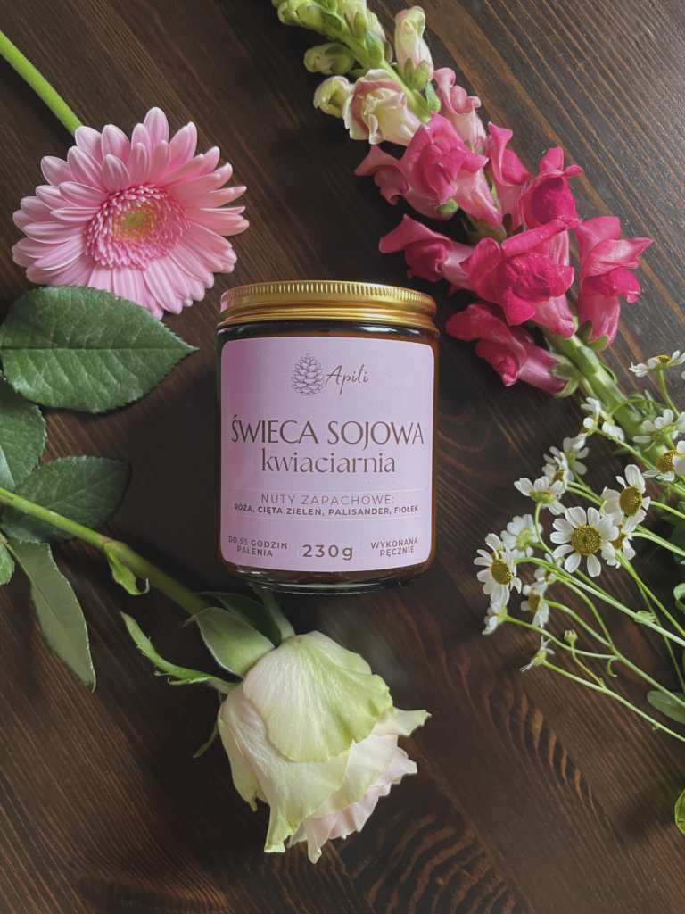 Świeca Sojowa - Kwiaciarnia