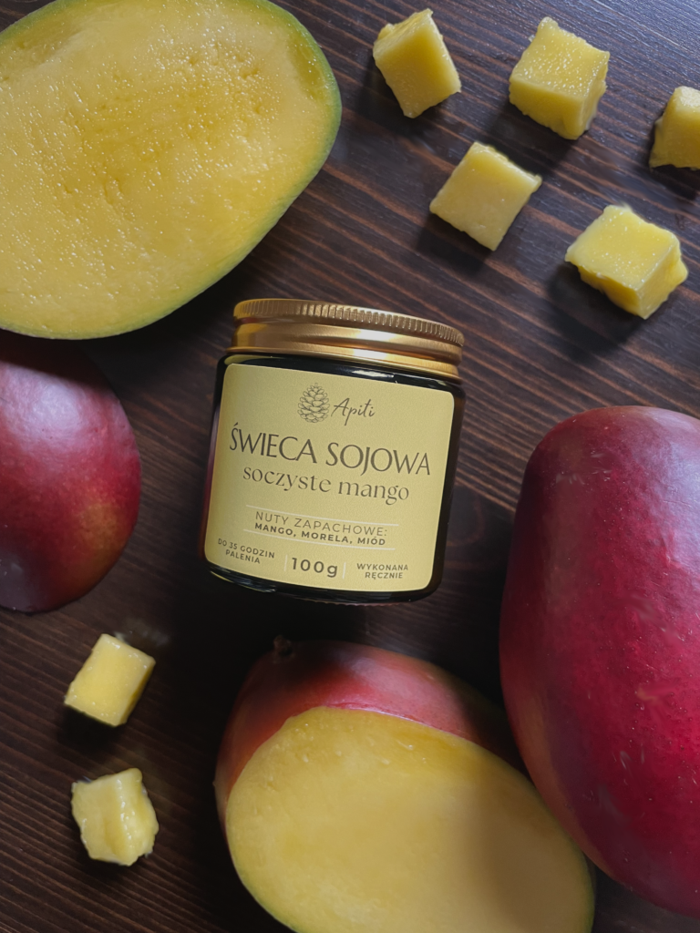Świeca Sojowa - Soczyste Mango
