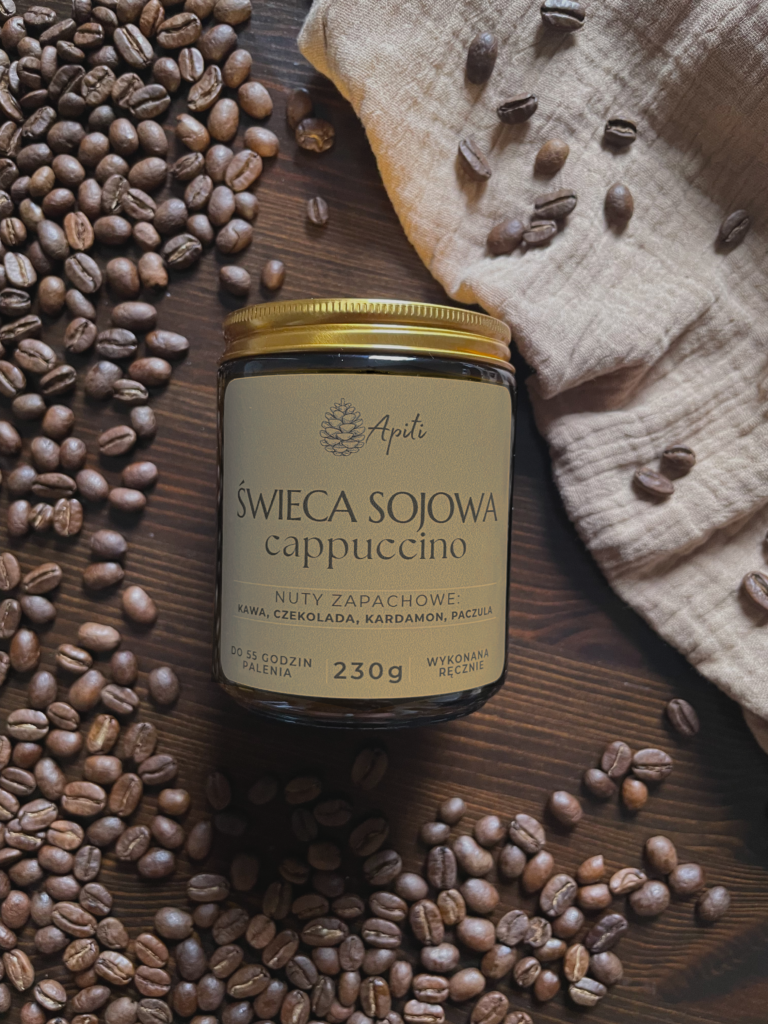 Świeca Sojowa - Cappuccino