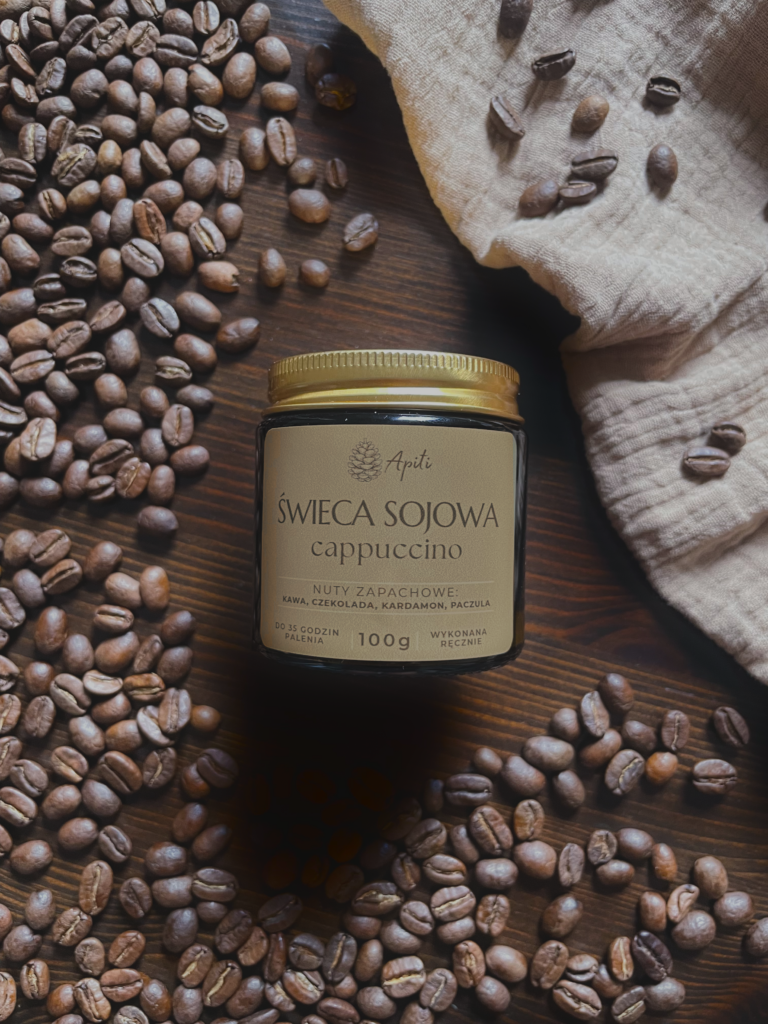 Świeca Sojowa - Cappuccino